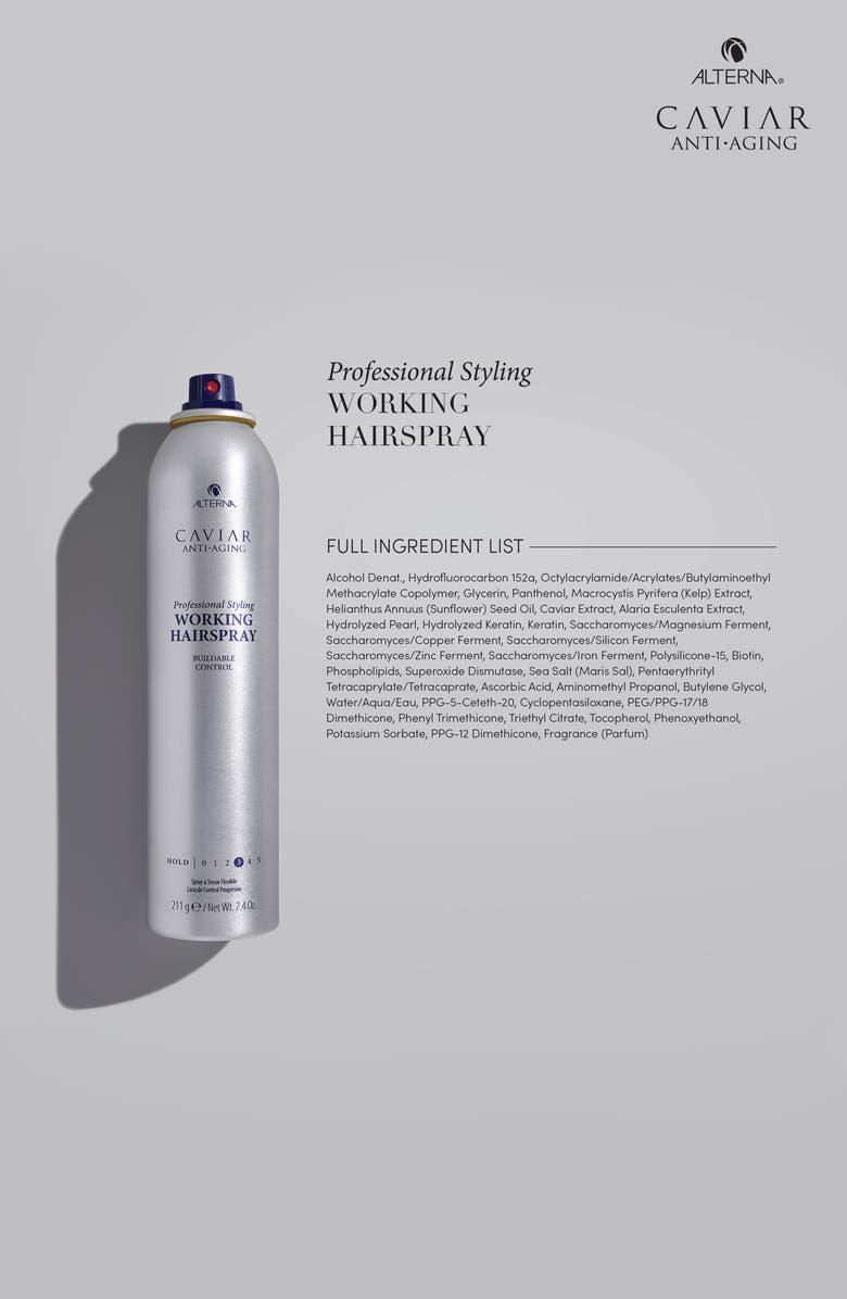 ALTERNA<sup>®</sup> Caviar Anti-Aging Working Hair Spray, Alternate, color, 