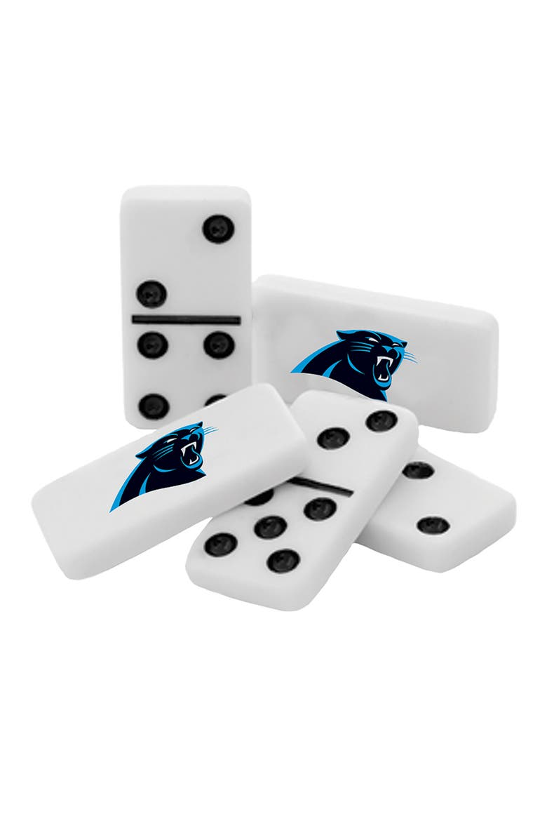 Carolina Panthers Dominoes, Alternate, color, Multicolor