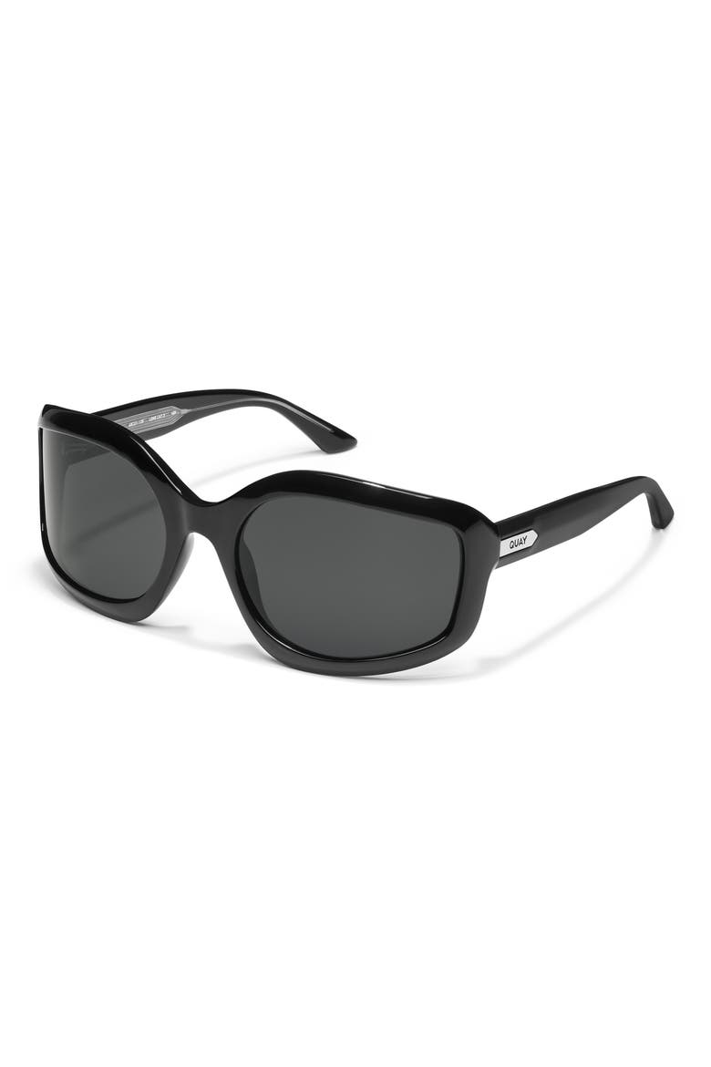 Current Mood 60mm Square Sunglasses, Alternate, color, BLKBLK
