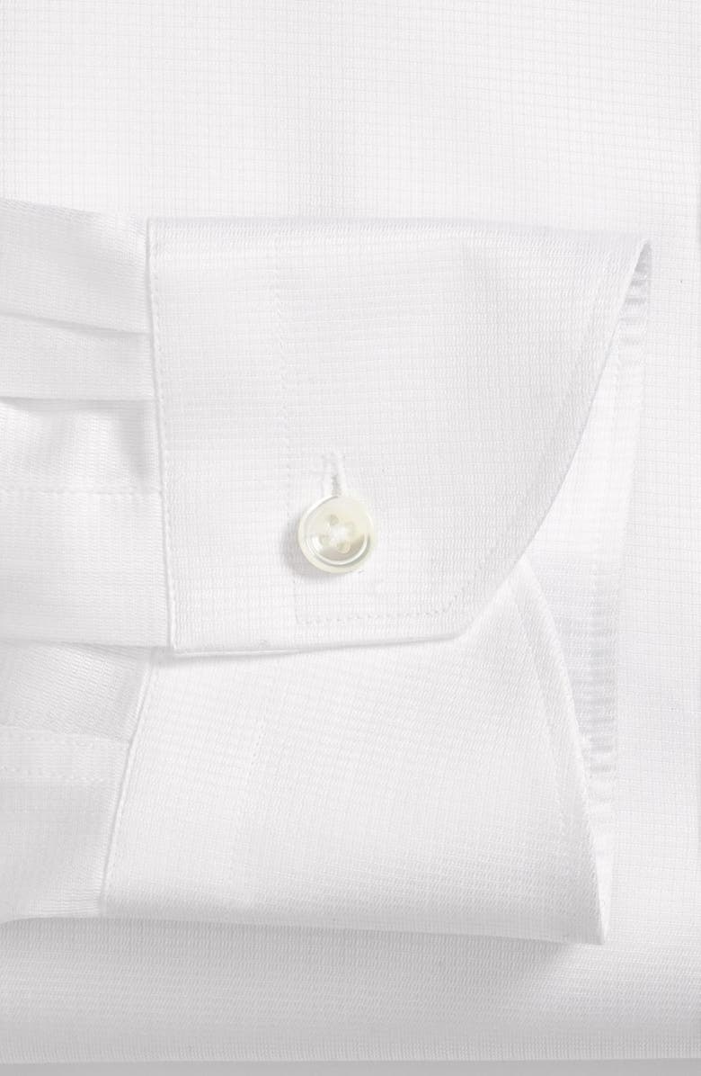 Canali Regular Fit Dobby Dress Shirt, Alternate, color, 