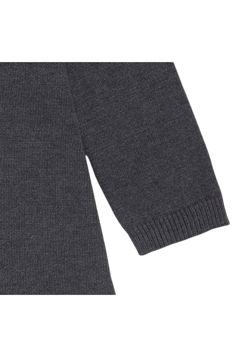 Modern Moments<sup>™</sup> by Gerber Dark Grey Heather Fair Isle Dress, Alternate, color, Dark Grey