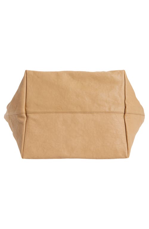 Alexander Wang Punch Logo Crinkled Leather Tote