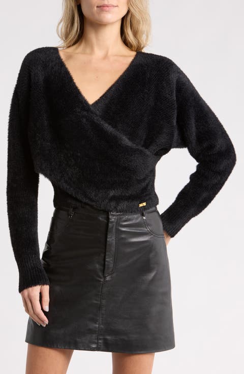 Antonella Surplice Sweater