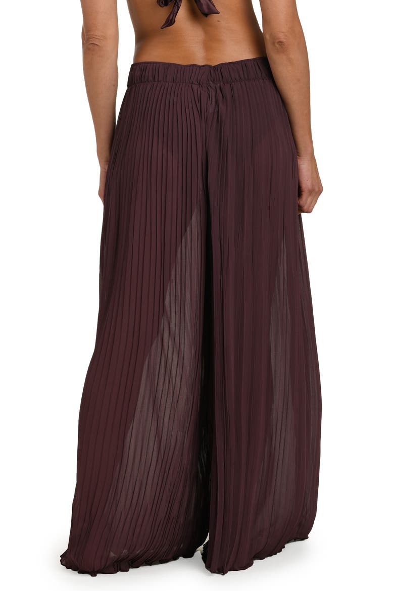 Sunbeams Pleat Cover-Up Pants, Alternate, color, TRUFFLE