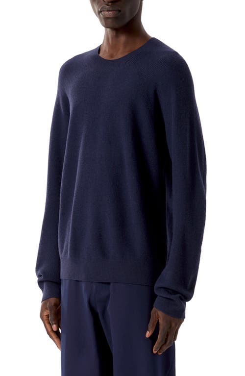 Veilance Wool Blend Sweater In Blue