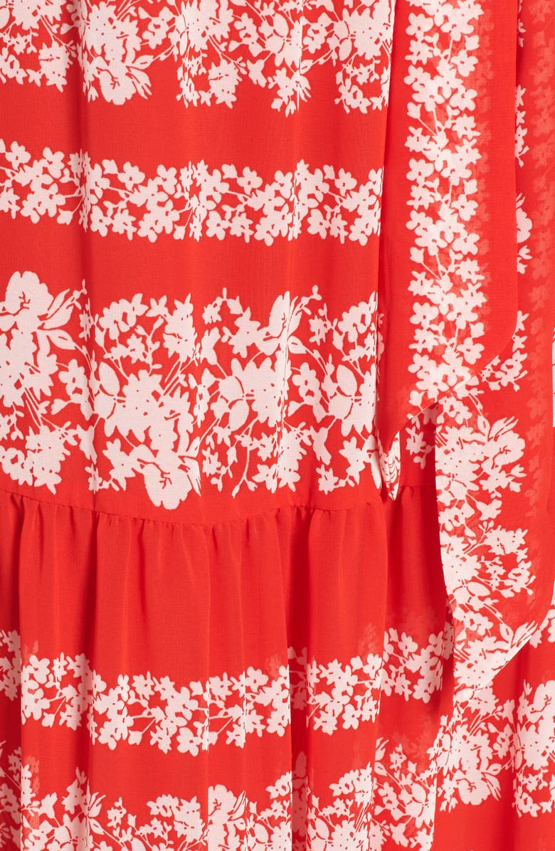 Eliza J Off the Shoulder Maxi Dress, Alternate, color, 