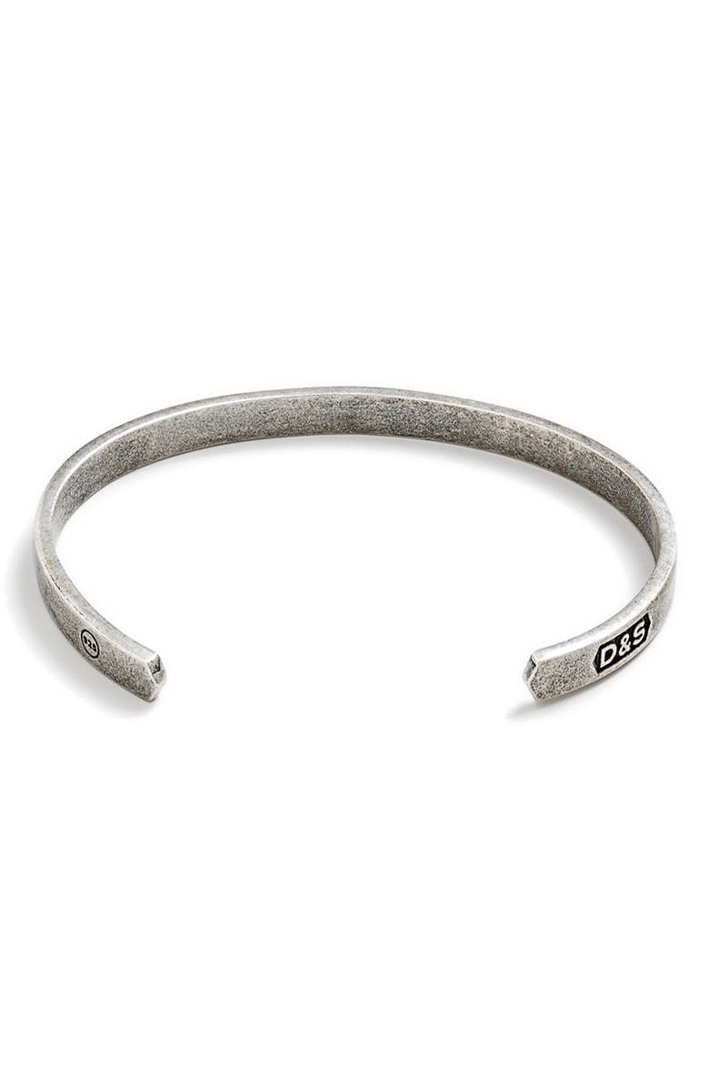 Degs & Sal Men's Sterling Silver Bracelet, Alternate, color, Turquoise