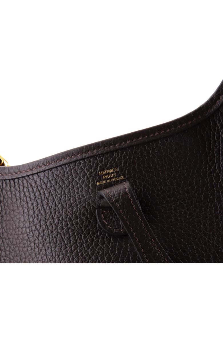 Pre-Owned Hermes Evelyne Bag Gen III Clemence TPM, Alternate, color, Ebene