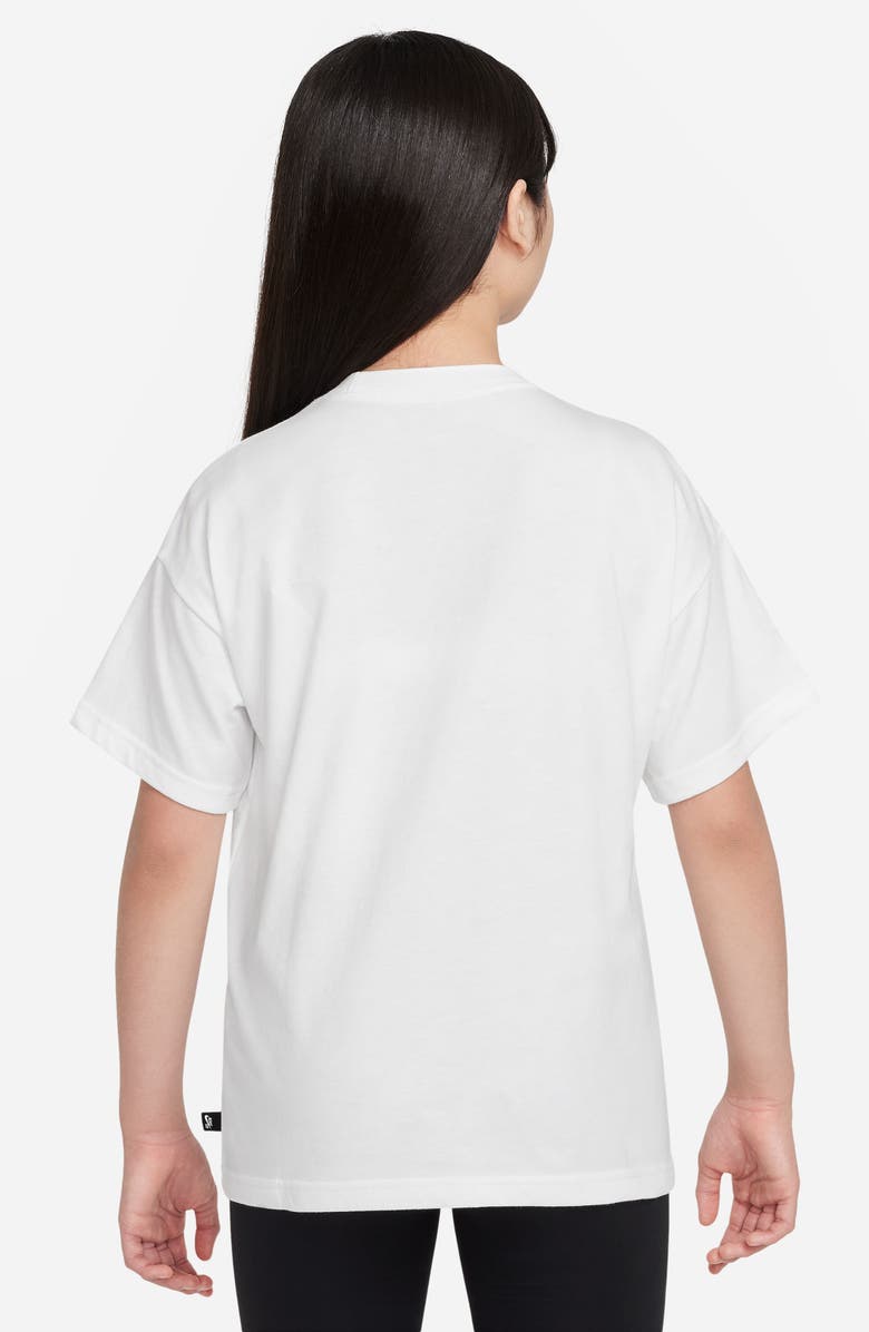 Nike Kids' SB Graphic T-Shirt, Alternate, color, 100 White