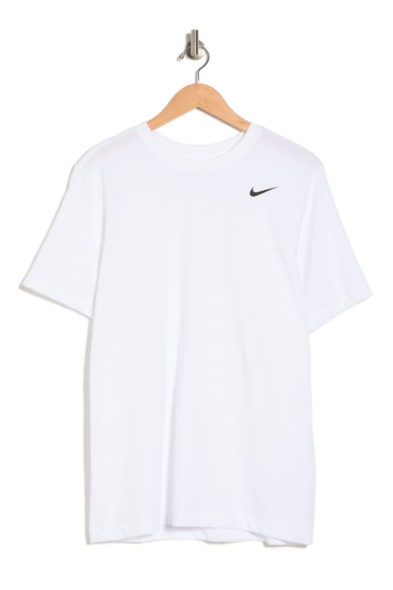 Dri-FIT Training T-Shirt, Alternate, color, 100 WHITE/BLACK