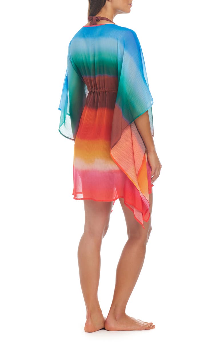 BLEU by Rod Beattie Ombré Chiffon Caftan, Alternate, color, 