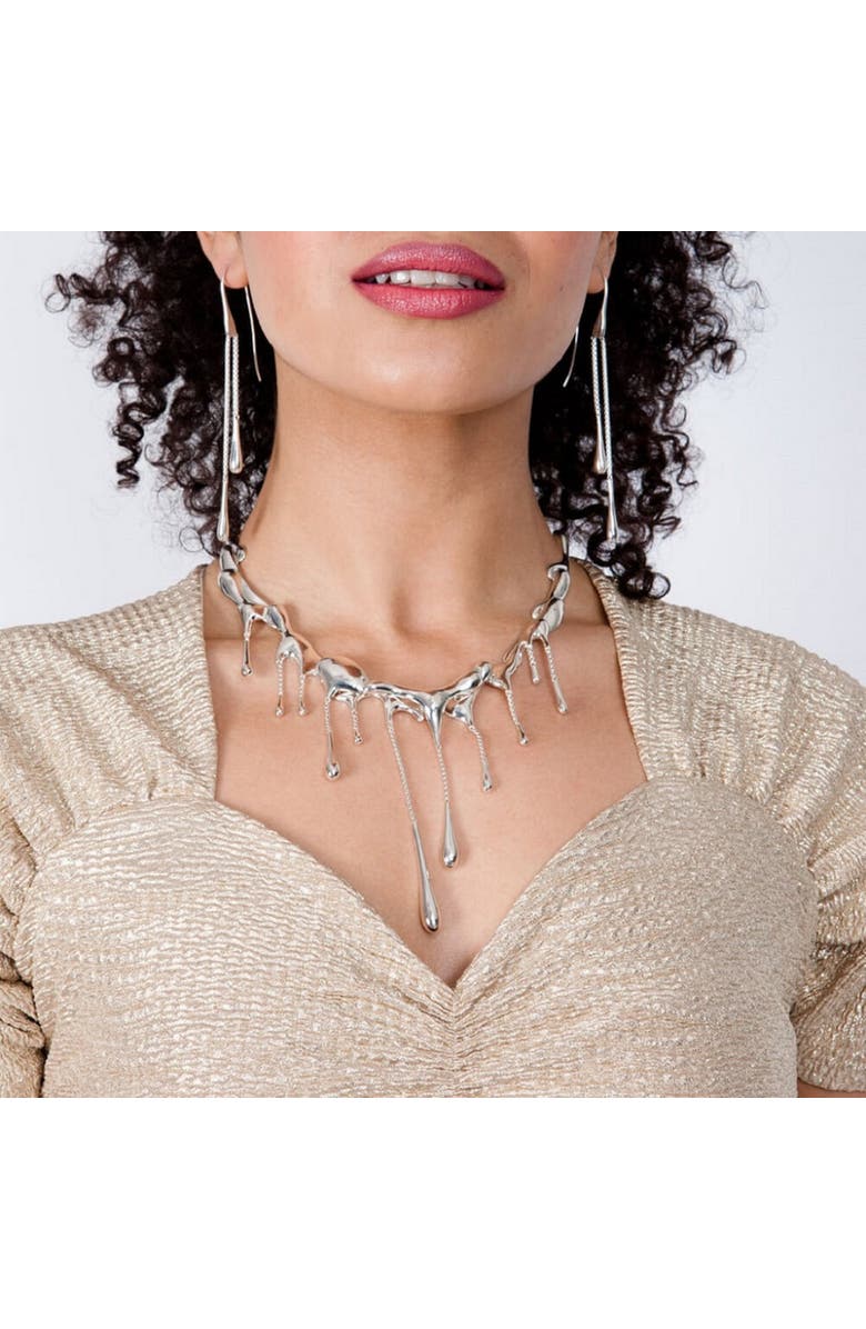 Lucy Quartermaine Multi Drop Necklace, Alternate, color, Sterling Silver