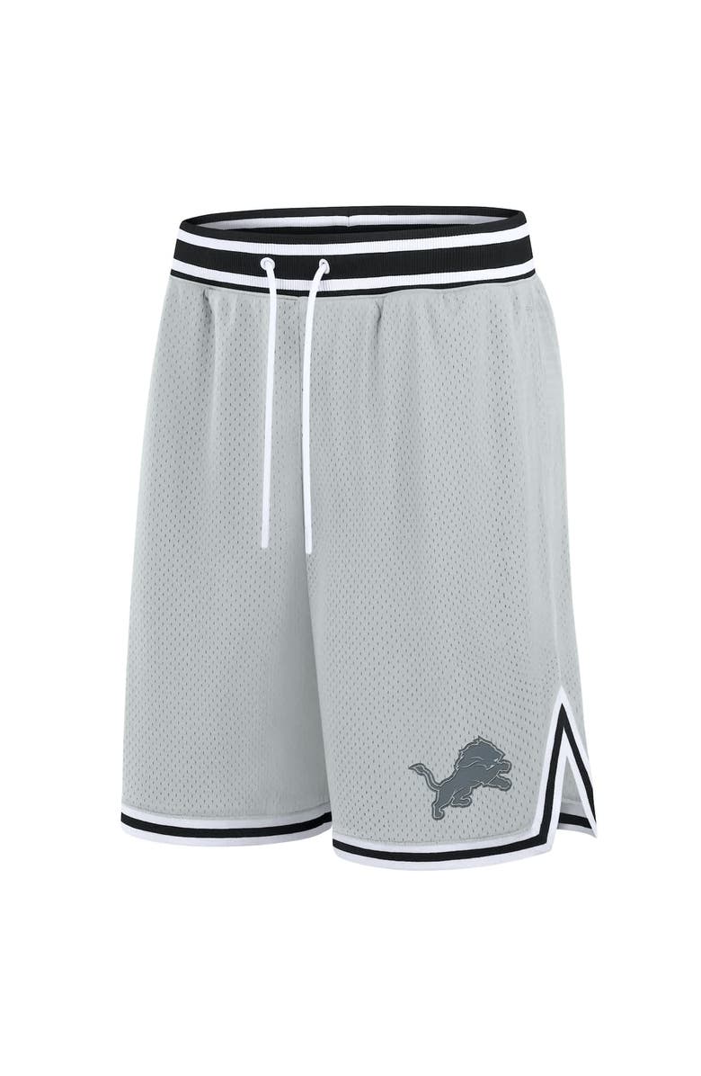 FANATICS Men's Fanatics Silver Detroit Lions Elements Future Ground Shorts, Alternate, color, Silver