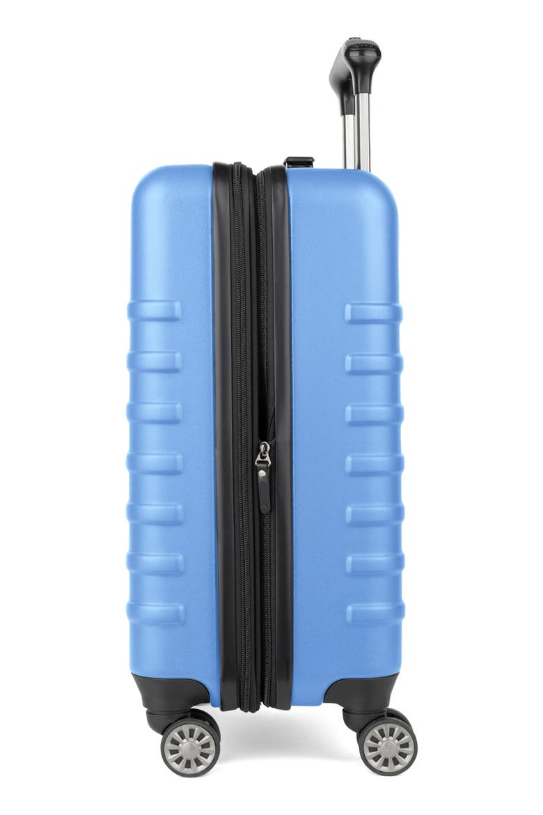Rollmaster Lite 20 Inch Expandable Hardside Spinner, Alternate, color, BLUE JASPER MATTE