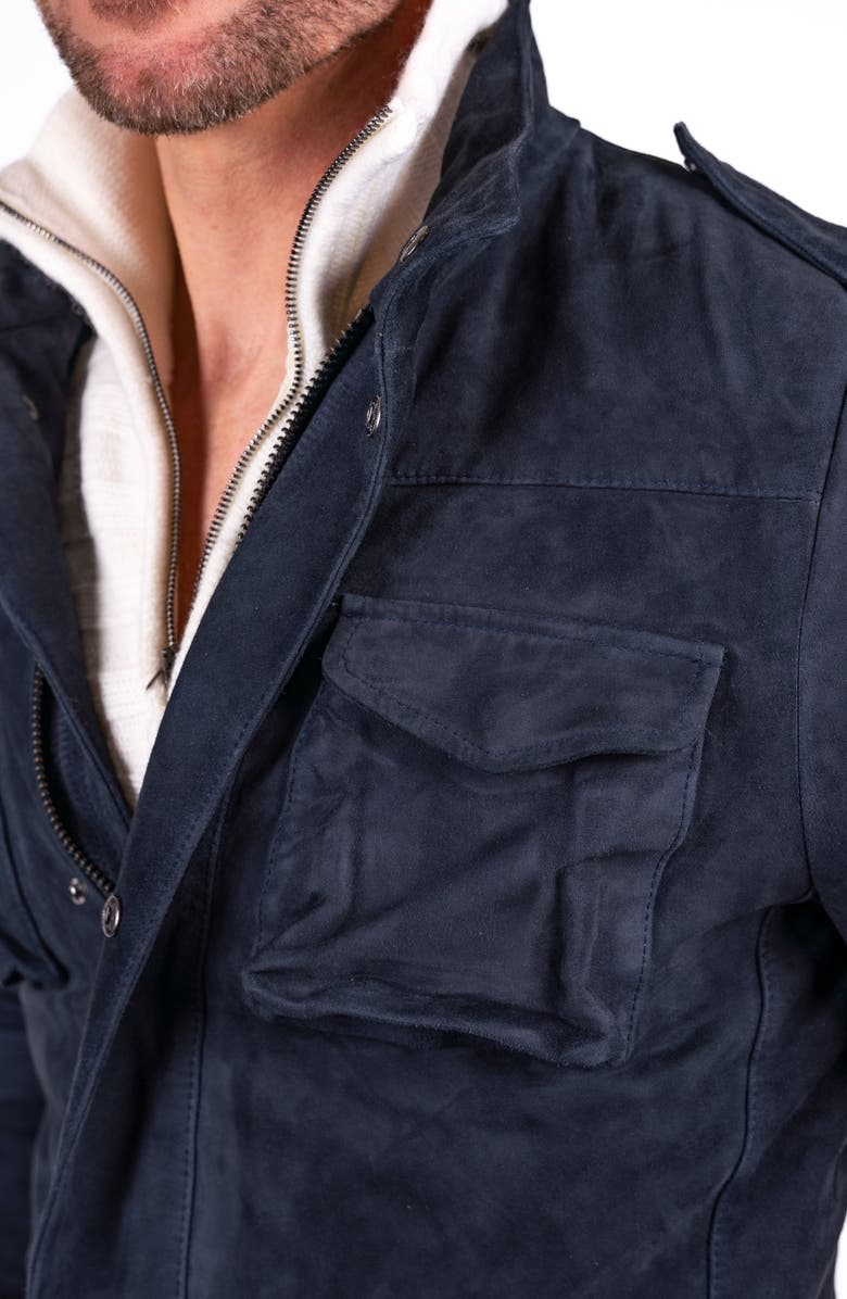 Comstock & Co. Suede Field Coat, Alternate, color, 