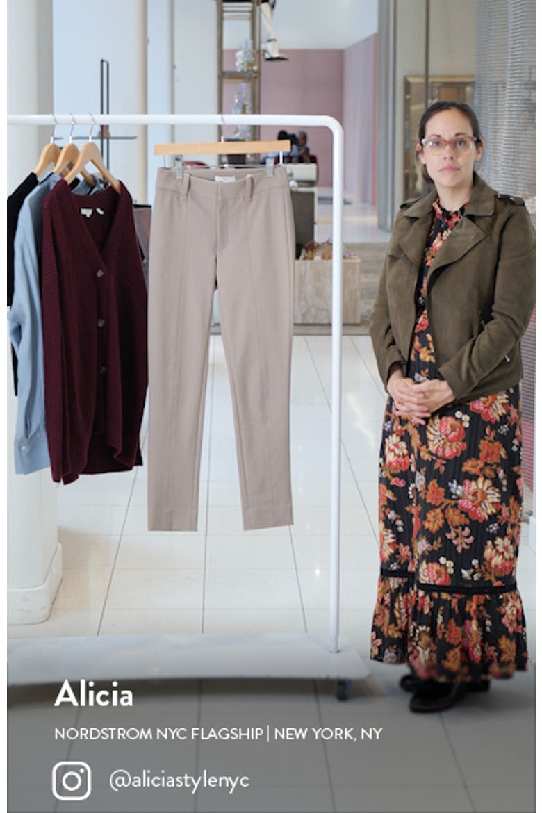 High Waist Crop Cigarette Pants video
