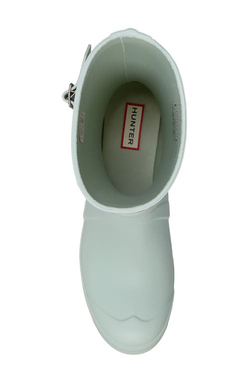 Hunter Original Short Waterproof Rain Boot In Animal Print