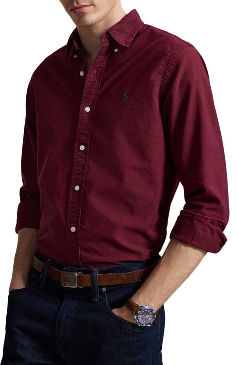 Long Sleeve Oxford Shirt