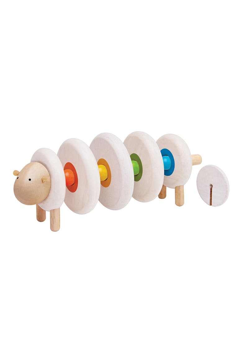 Lacing Sheep Toy, Alternate, color, WHITE