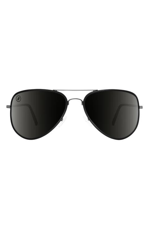 58mm A Series Polarized Aviator Sunglasses
