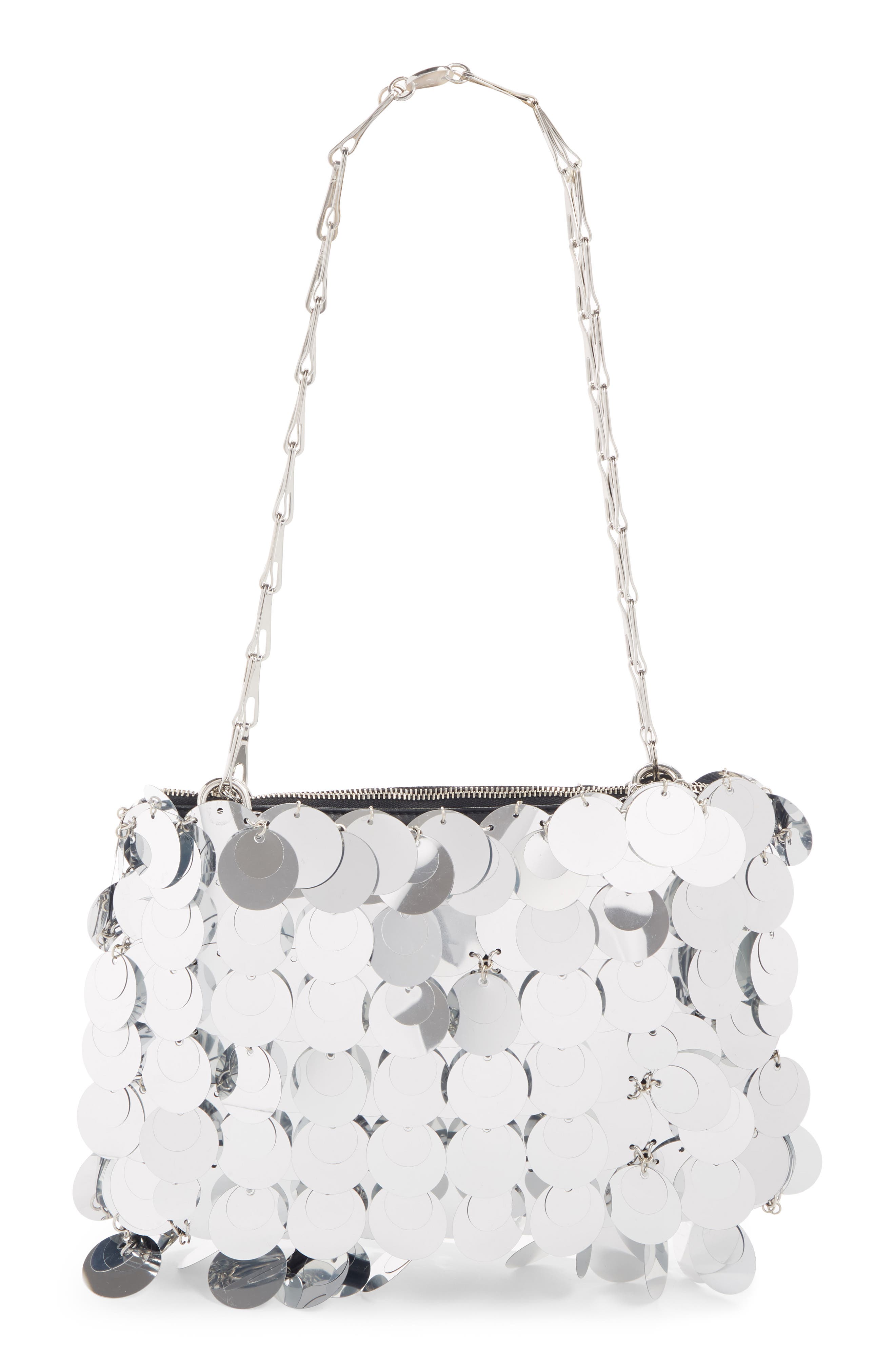 Rabanne paco rabanne Sparkle 1969 Sequin Shoulder Bag, Main, color, 