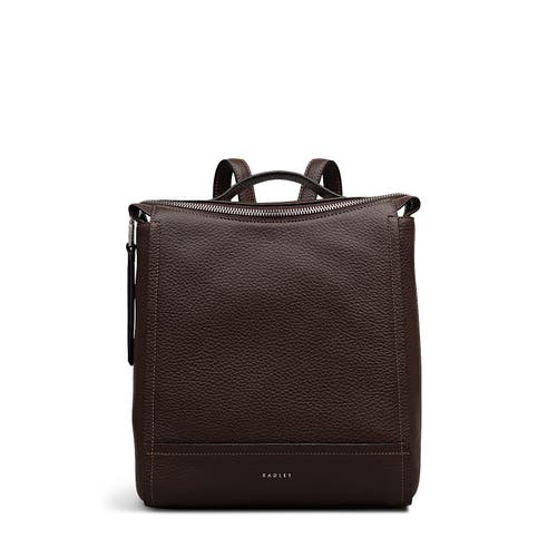 Radley Oak Street Small Ziptop Backpack In Brown