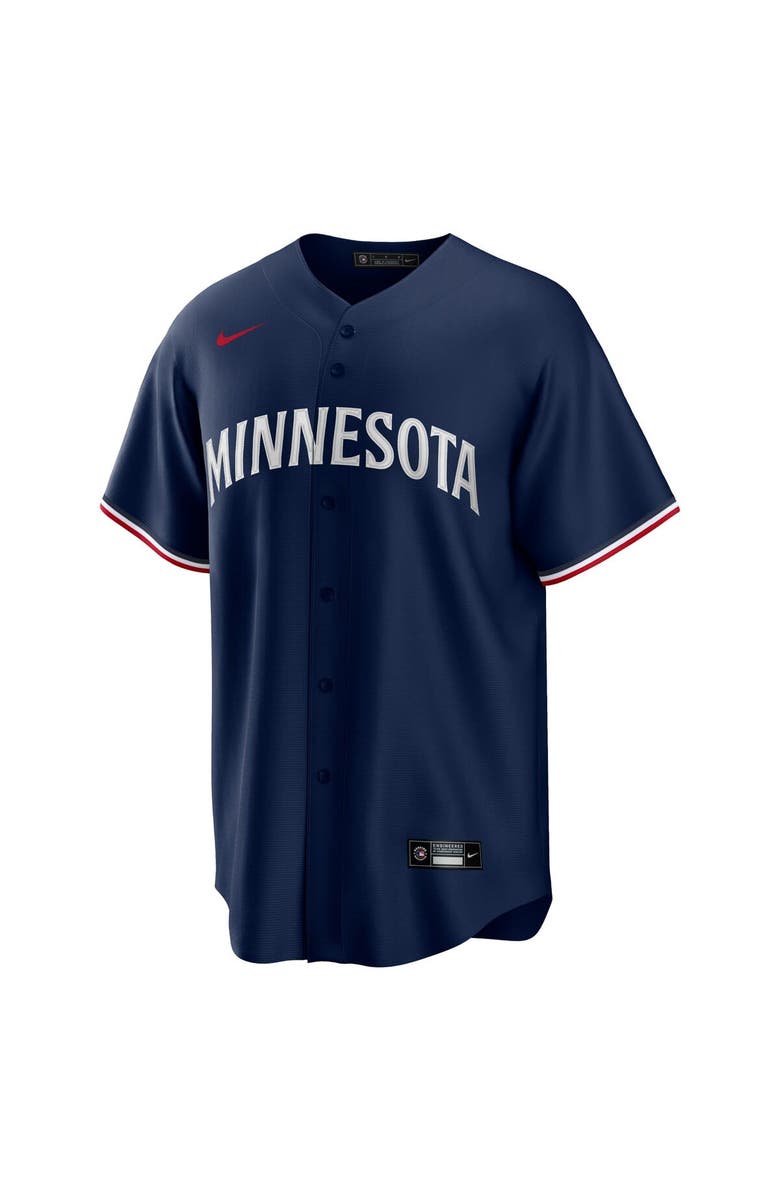Nike Men's Nike Navy Minnesota Twins Alternate Replica Team Logo Jersey, Alternate, color, 