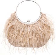 Nina Splash Feather Handbag