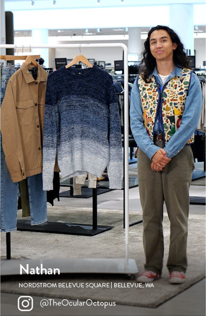 Ombré Crewneck Sweater, sales video thumbnail