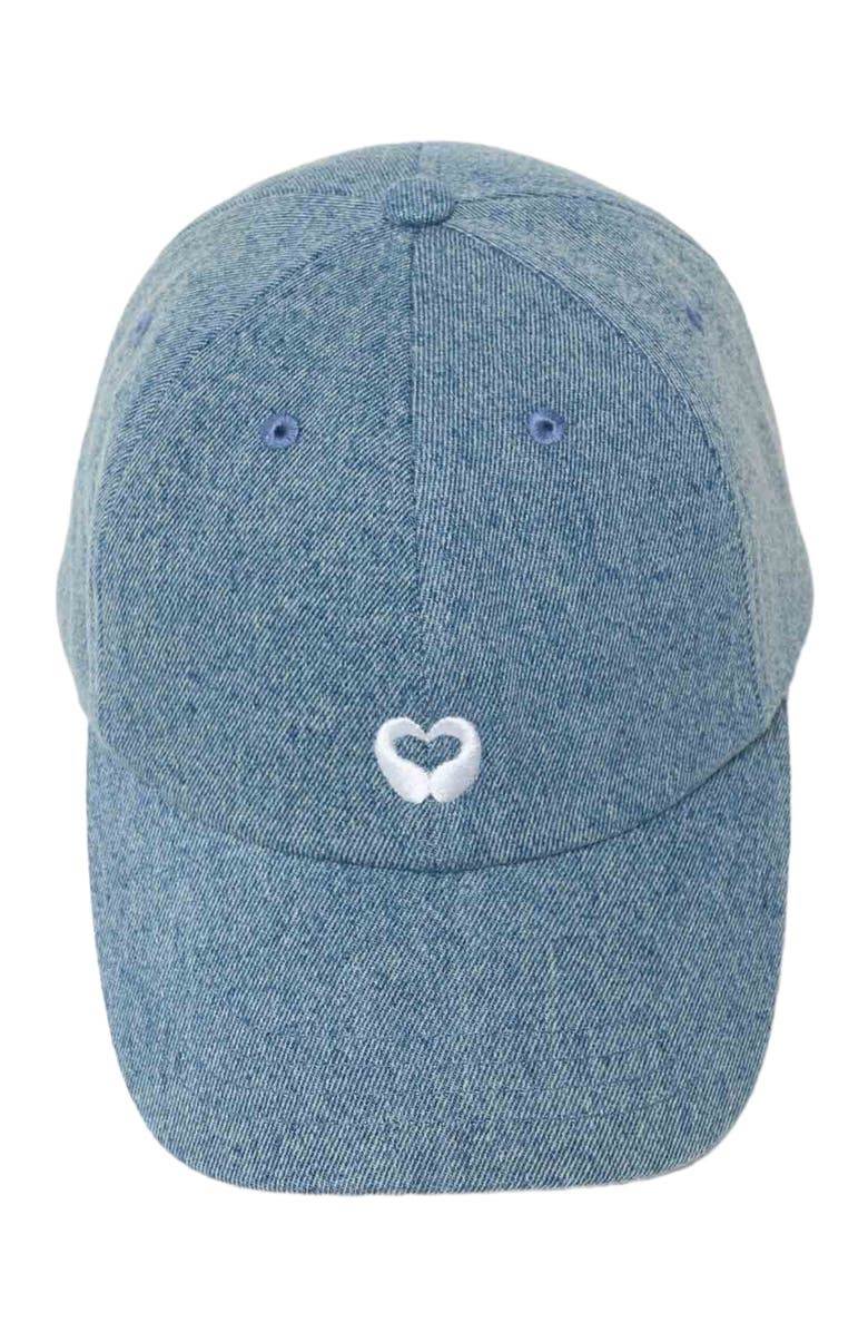 maje Denim cap, Alternate, color, Blue