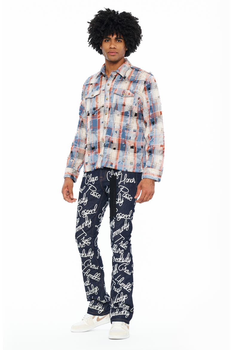 Lenny Bootcut Jeans, Alternate, color, RAW