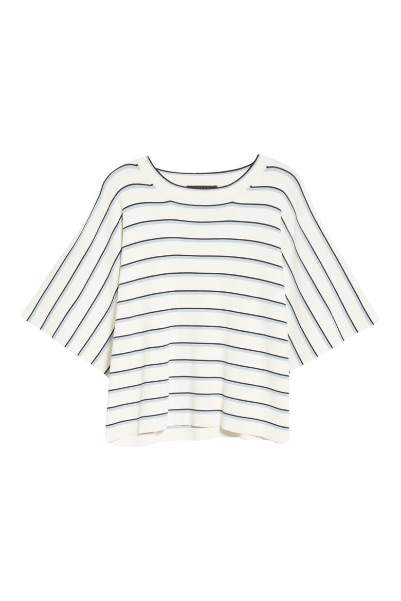 Fleur Stripe Dolman Sleeve Top, Alternate, color, OFF WHITE COMBO