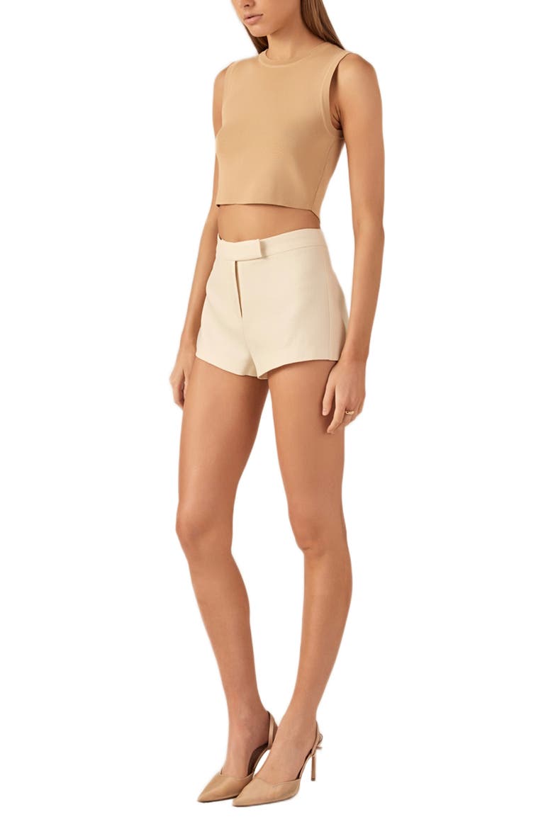 Low Rise Shorts, Alternate, color, LIGHT BEIGE