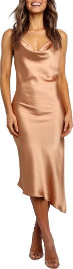 Cyprus Satin Slipdress