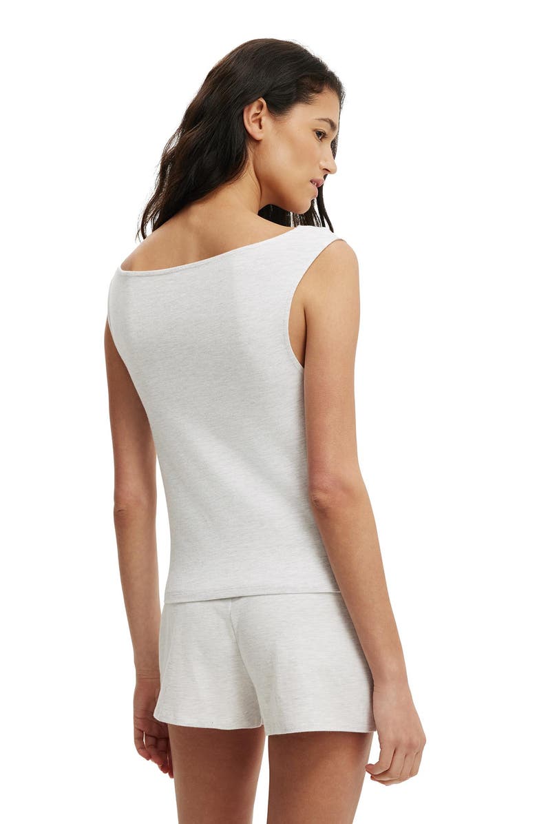 COTTON ON BODY Women's Dreamy Soft Tank, Alternate, color, Light Grey Marle