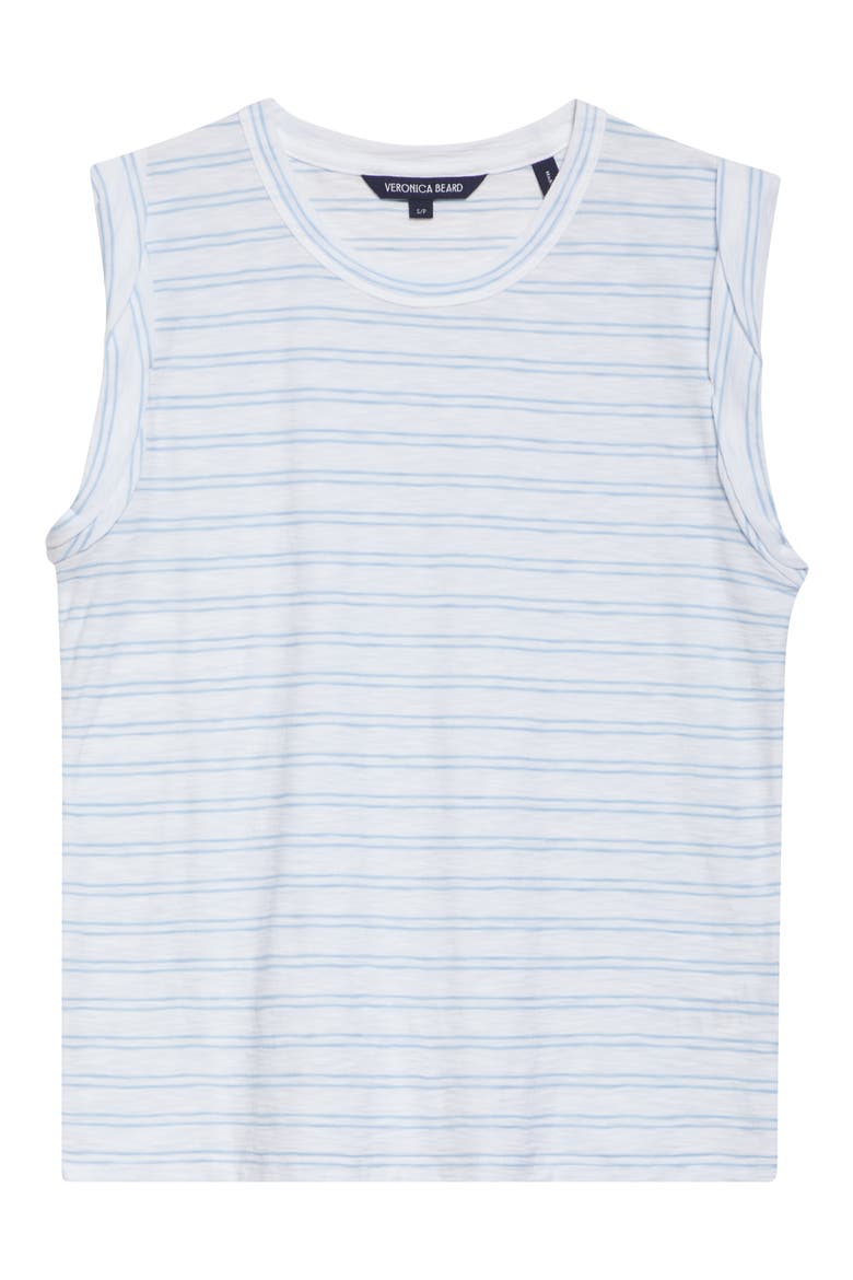 Dree Muscle Tee, Alternate, color, BLUEBELL WHITE