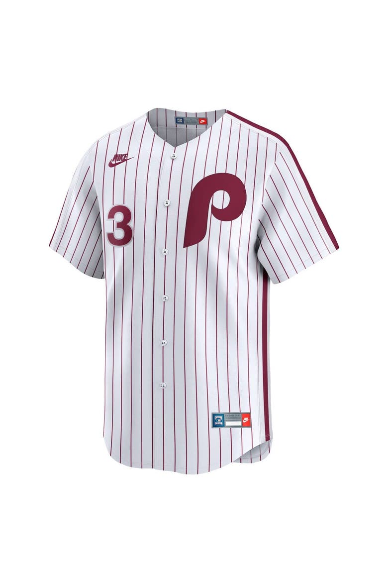 Men's Nike Bryce Harper White Philadelphia Phillies  Cooperstown Collection Limited Jersey, Alternate, color, White