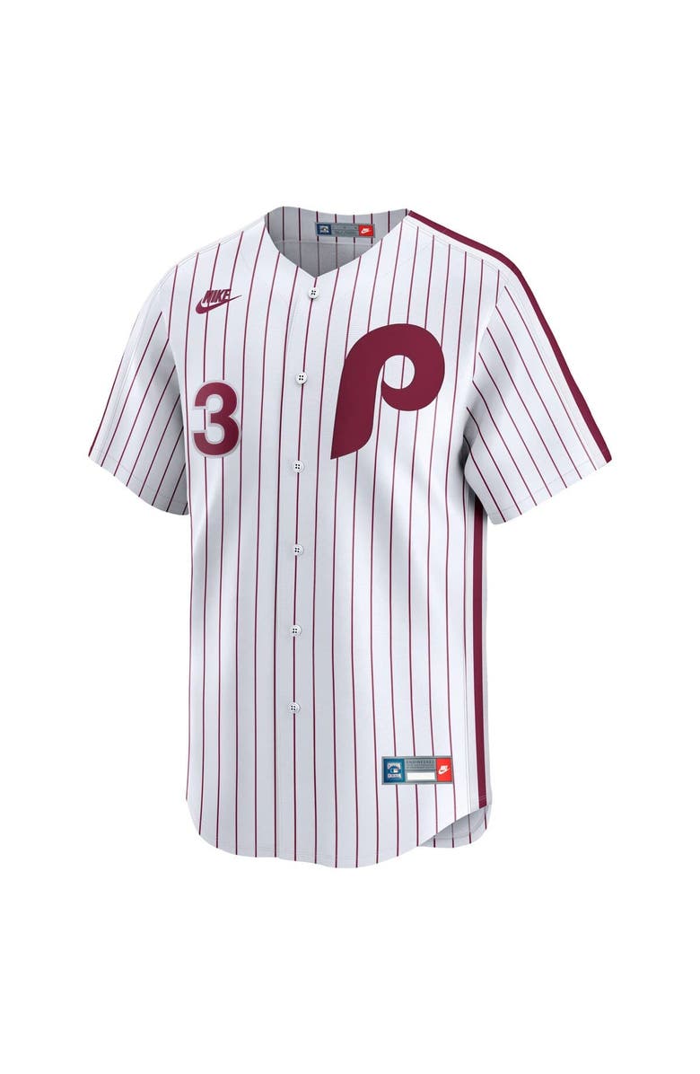 Nike Men's Nike Bryce Harper White Philadelphia Phillies Cooperstown Collection Limited Jersey, Alternate, color, White