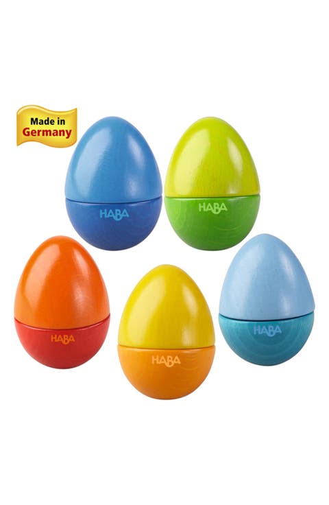 Fun with Sounds Wooden Eggs Montessori Toys