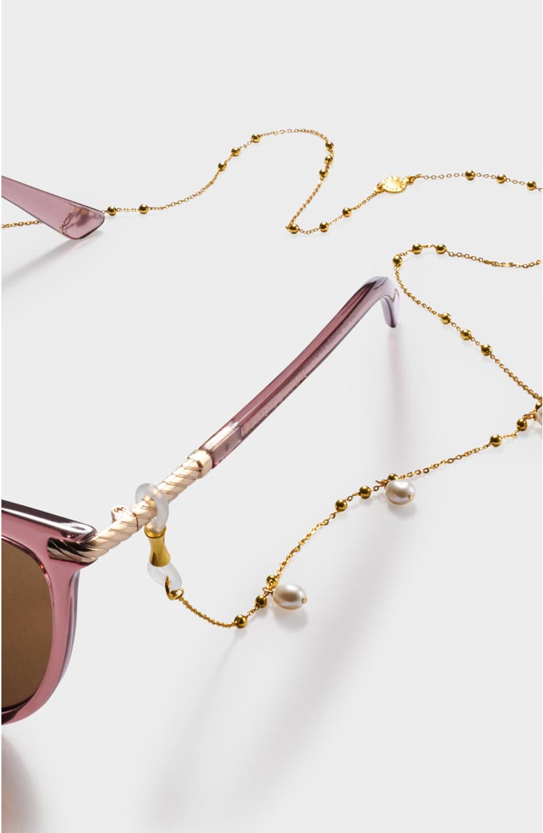 Katie Loxton Sol Pearl Sunglasses Chain, Alternate, color, 