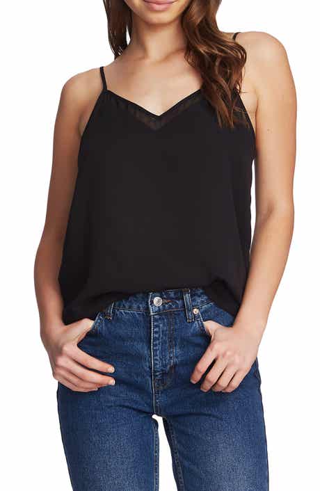 1.STATE Chiffon Inset Tank