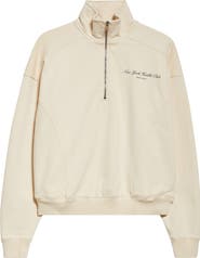 Sporty & Rich NY Health Club Quarter Zip Pullover | Nordstrom