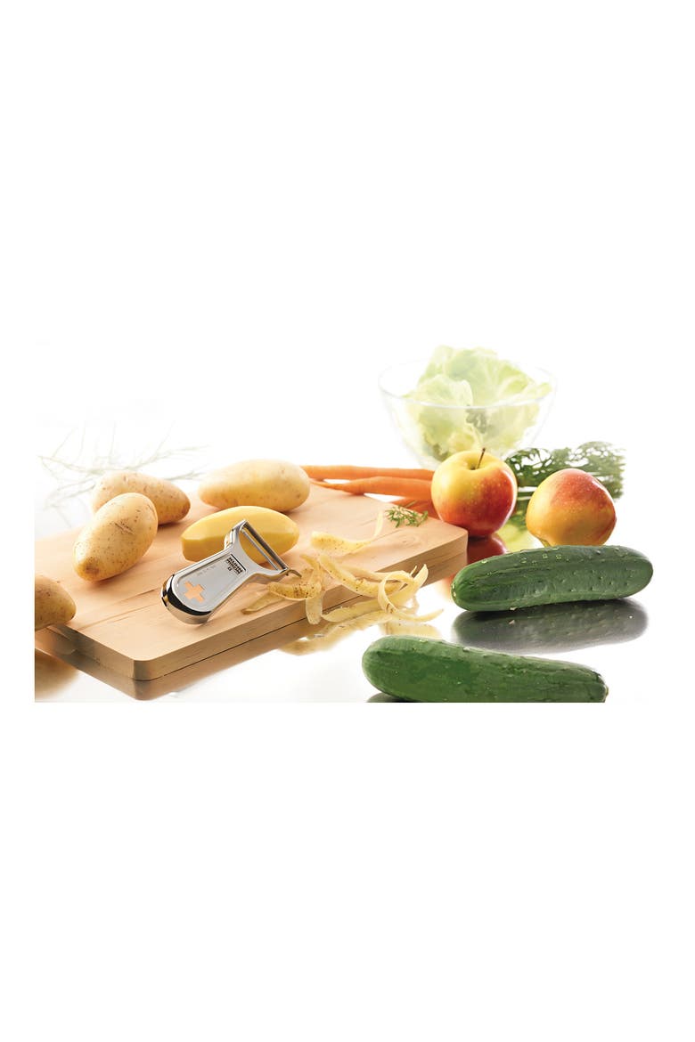 4-Inch Swiss Metal Peeler, Alternate, color, Silver