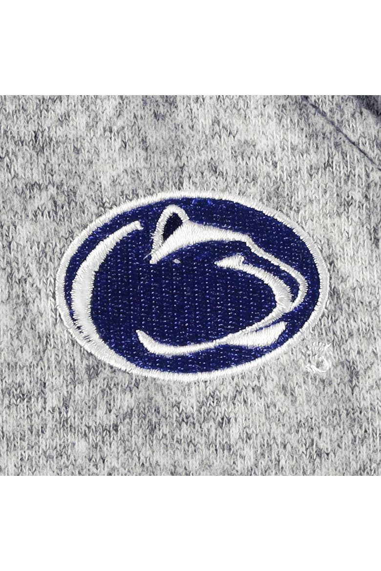 Women's ZooZatz Navy/Gray Penn State Nittany Lions Colorblock Cozy Tri-Blend Lounge Pants, Alternate, color, Navy