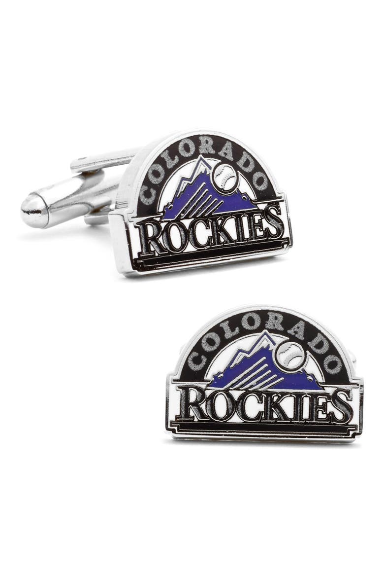 Colorado Rockies Cuff Links, Main, color, PURPLE