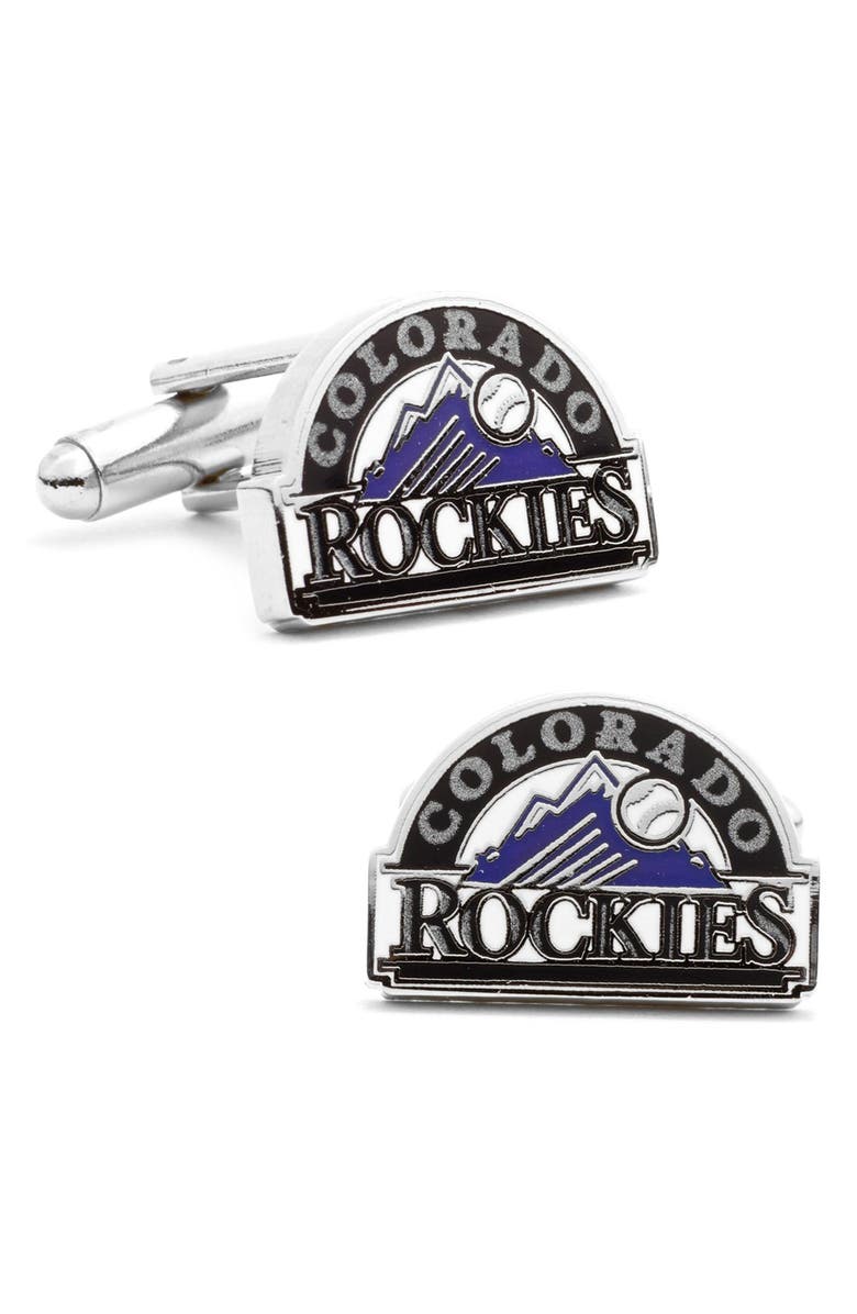 Cufflinks, Inc. Colorado Rockies Cuff Links, Main, color, Purple