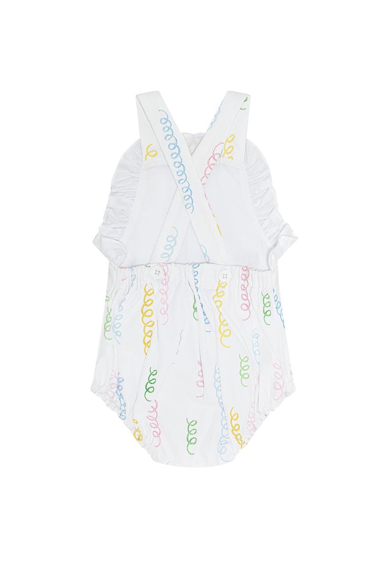 Spirals Woven Summer Bubble - Baby, Alternate, color, White Multi