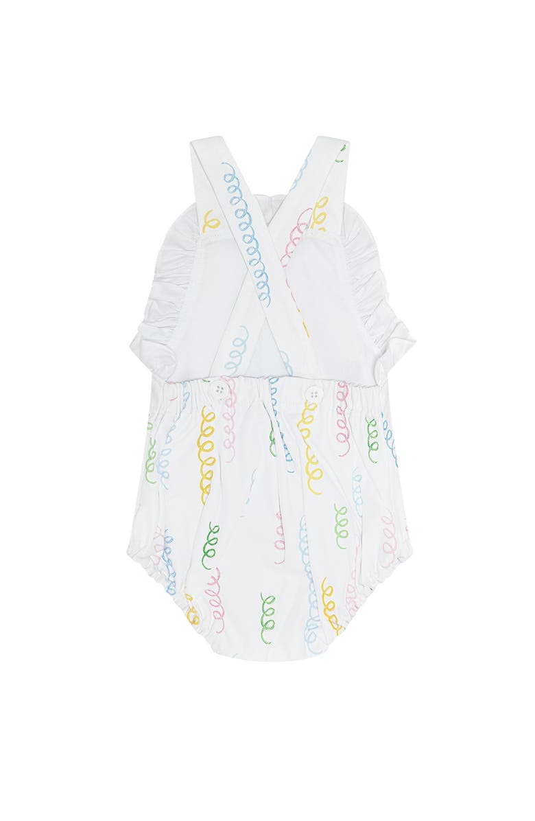 Nellapima Spirals Woven Summer Bubble - Baby, Alternate, color, White Multi