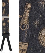 Trafalgar Resolutions Countdown Novelty Silk Formal End Suspenders