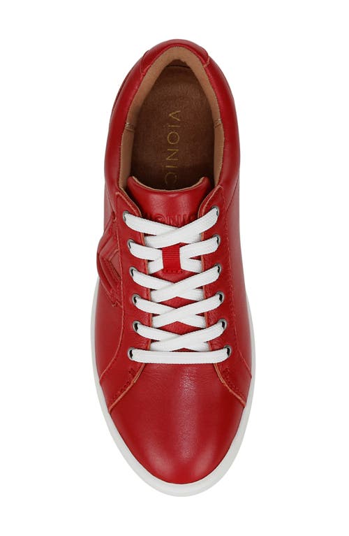 Vionic Kearny Platform Sneaker In Red